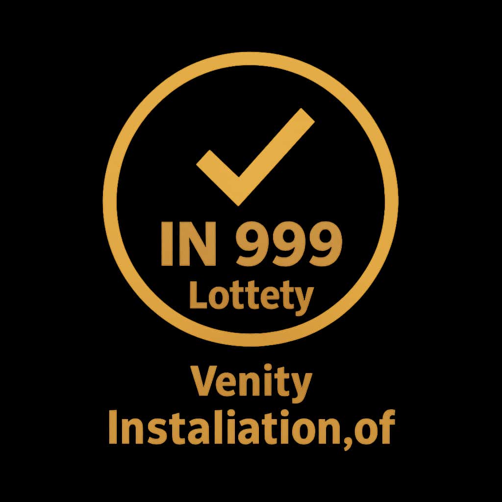 Icon depicting instructions for verifying the installation of IN 999 Lottery.