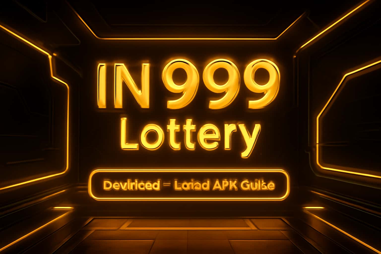 Futuristic lottery background